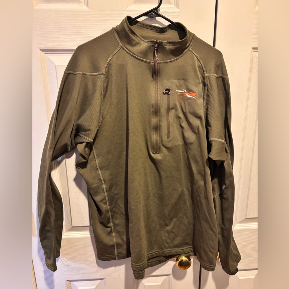 Sitka Core Midweight quarter zip XXL